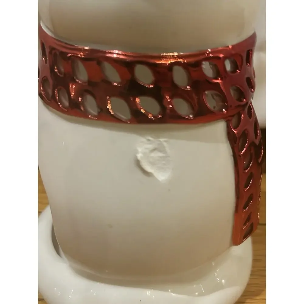 Unbranded snowman votive